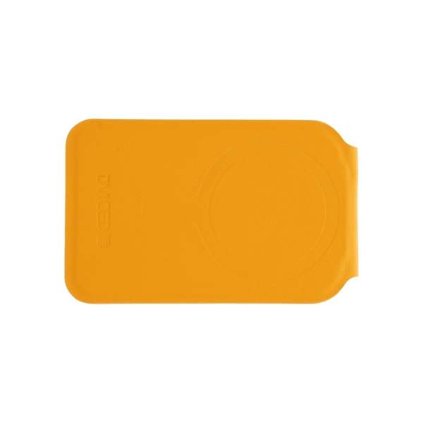 Dviced Leather magsafe foldable cardholder Orange