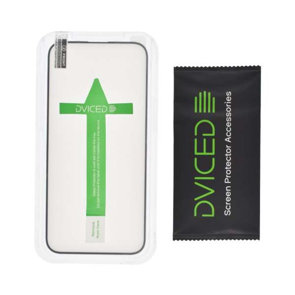 Dviced iPhone 15 Plus Screen Protector with Applicator Silk Print