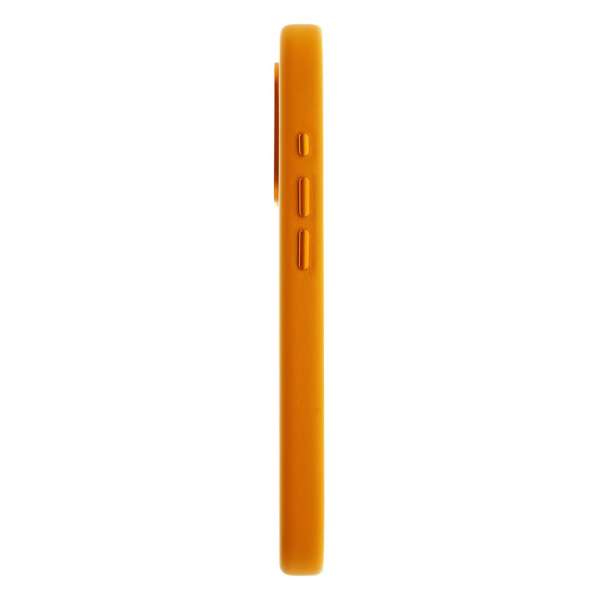 Dviced Leather case with magsafe for iPhone 16 Pro Max Orange