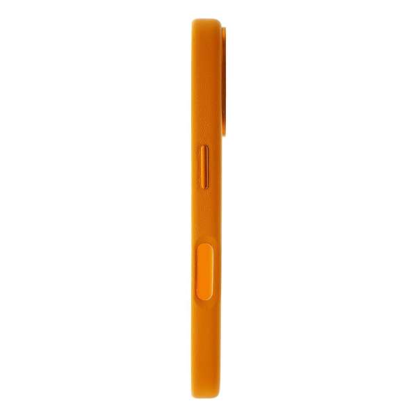 Dviced Leather case with magsafe for iPhone 16 Pro Max Orange