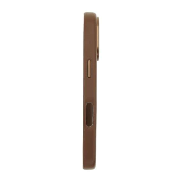 Dviced Leather MagSafe case for iPhone 17 Pro Brown