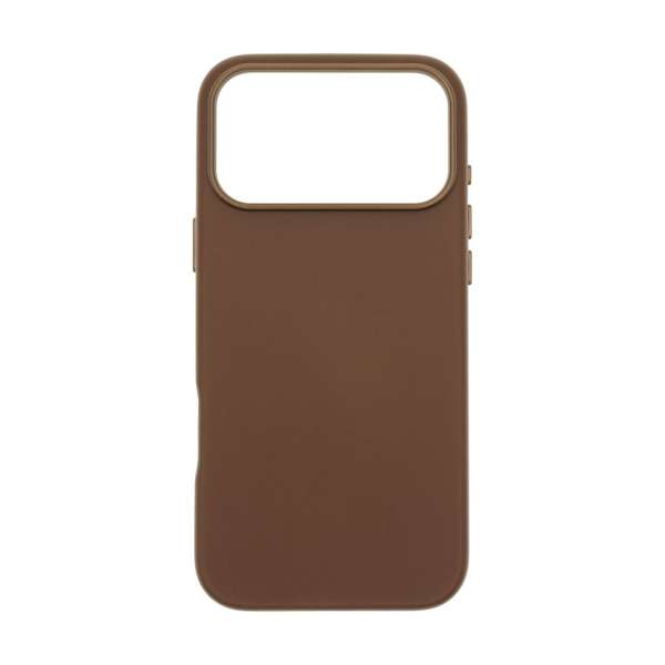 Dviced Leather MagSafe case for iPhone 17 Pro Max Brown
