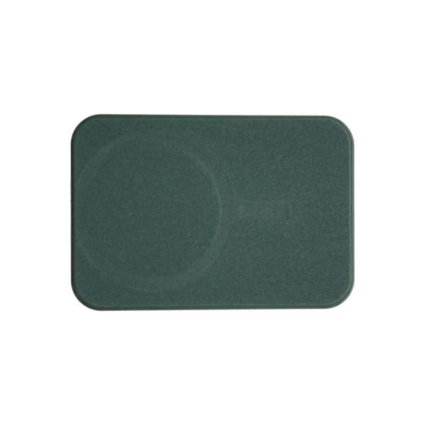 Dviced Leather magsafe foldable cardholder and stand Blue
