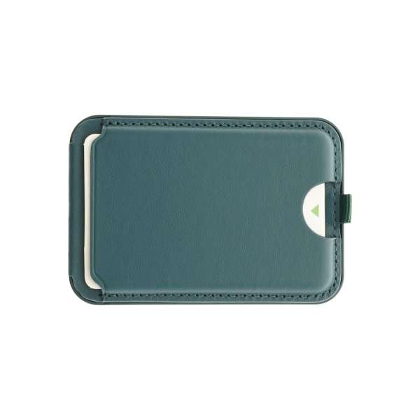 Dviced Leather magsafe foldable cardholder and stand Blue