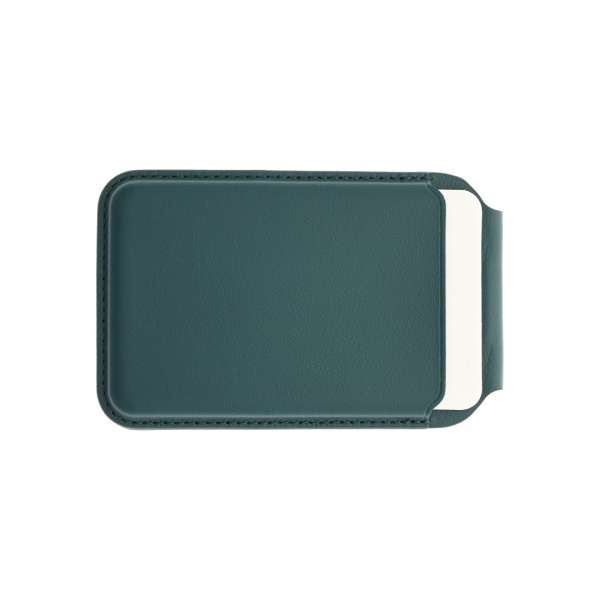 Dviced Leather magsafe foldable cardholder Blue