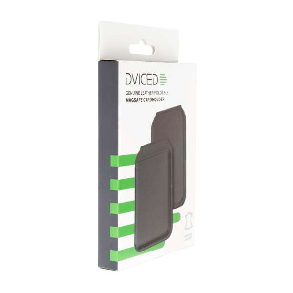 Dviced Leather magsafe foldable cardholder Blue
