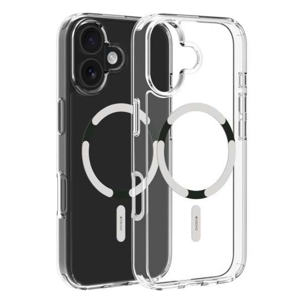 Dviced MagSafe case for iPhone 17 Clear White