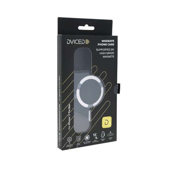 Dviced MagSafe case for iPhone 17 Pro Max Smoky Silver