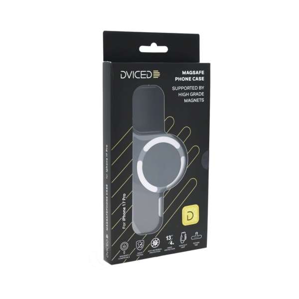 Dviced MagSafe case for iPhone 17 Pro Smoky Silver