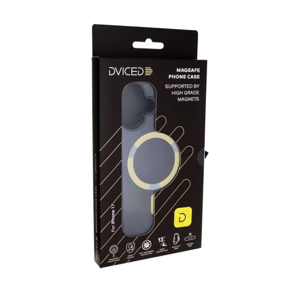 Dviced MagSafe case for iPhone 17 Smoky Gold
