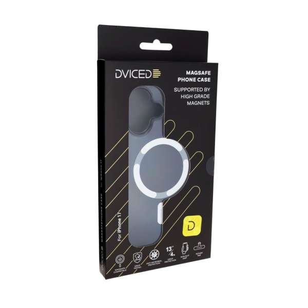 Dviced MagSafe case for iPhone 17 Smoky Silver