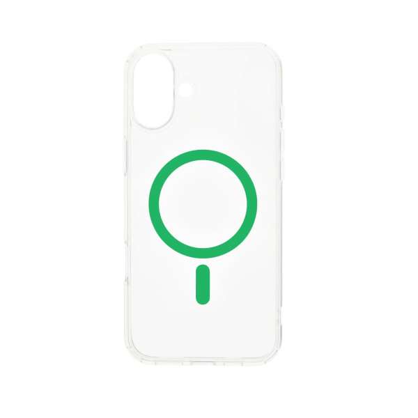 Dviced Magsafe iPhone 16 clear case Green