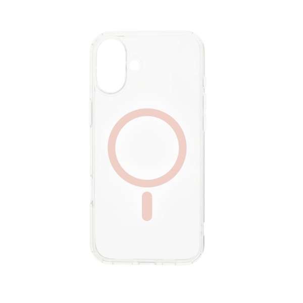 Dviced Magsafe iPhone 16 clear case Pink