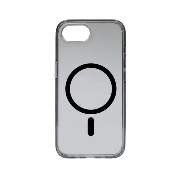 Dviced Magsafe iPhone 16e case Clear Smoky Black