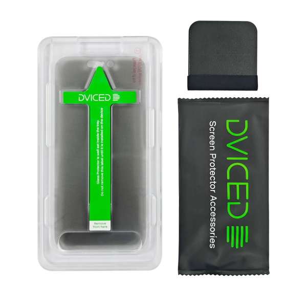 Dviced Privacy tempered glass screen protector for iPhone 16 with applicator