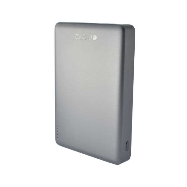 Dviced Qi2 Ultrathin MagSafe 10000mAh Powerbank Black/Grey