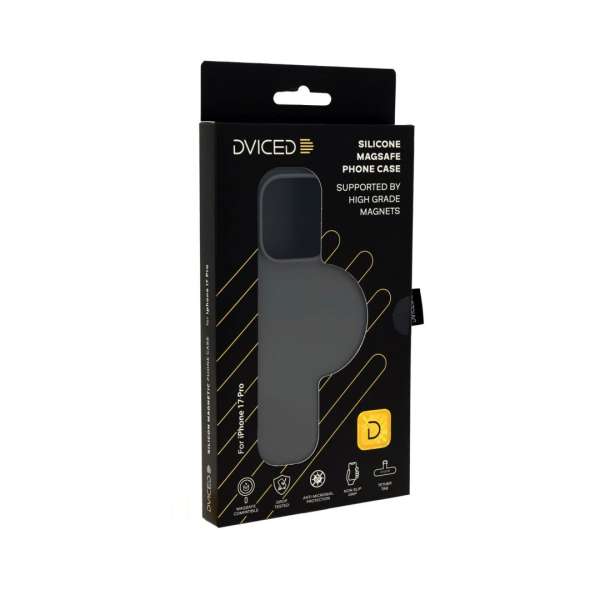 Dviced Silicone MagSafe case for iPhone 17 Pro Grey