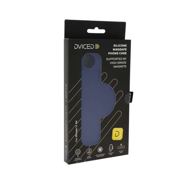 Dviced Silicone MagSafe case for iPhone Air Blue