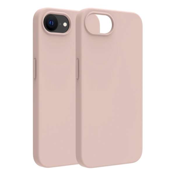 Dviced Silicone Magsafe iPhone 16e case Pink