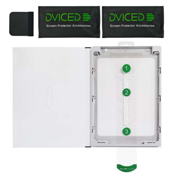 Dviced Tempered glass screen protector for iPad 10.9-inch (10th gen.) with dust-free applicator