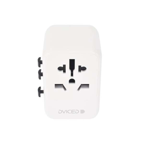 Dviced Universal Travel Adapter 28W White