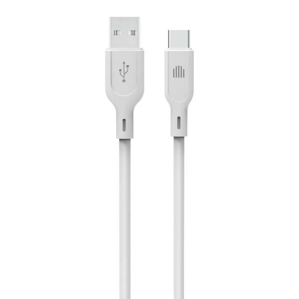 Dviced USB-A to USB-C cable 1,25m White