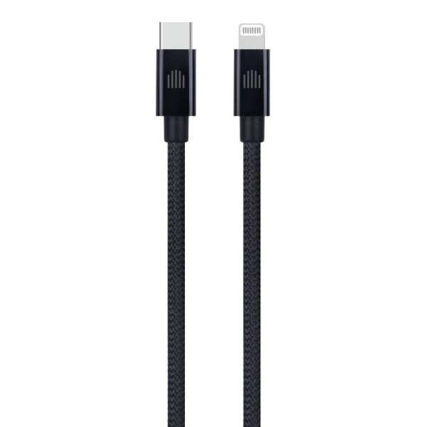 Dviced USB-C to Lightning Cable 0,25m Black