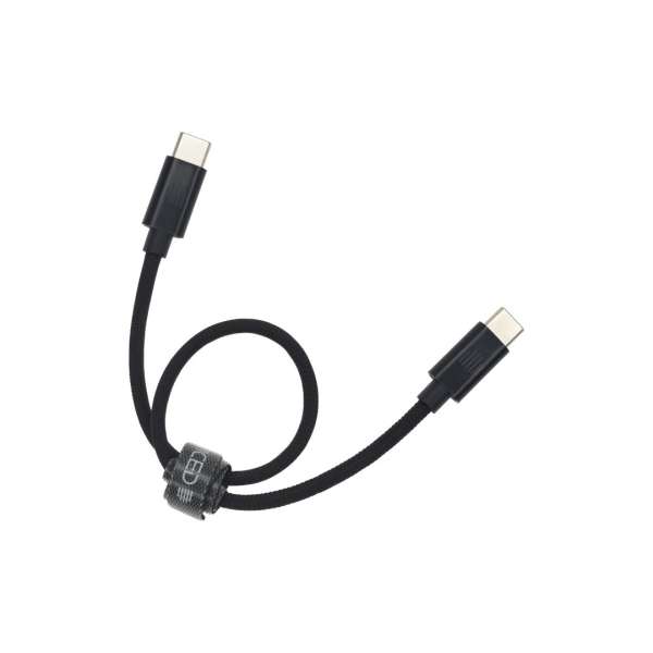 Dviced USB-C to USB-C Cable 0,25m Black