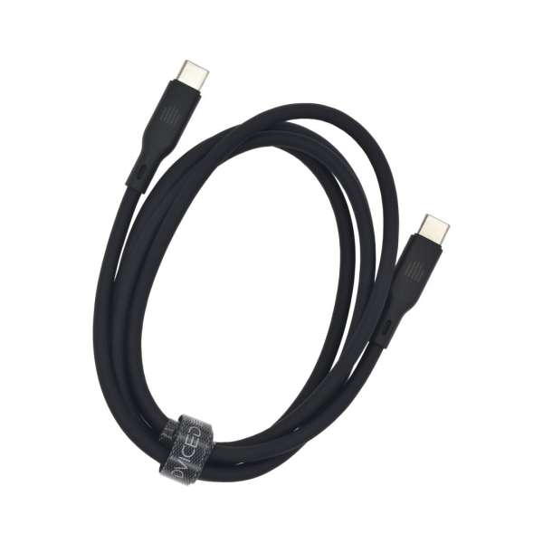 Dviced USB-C to USB-C Cable 1,25m Black
