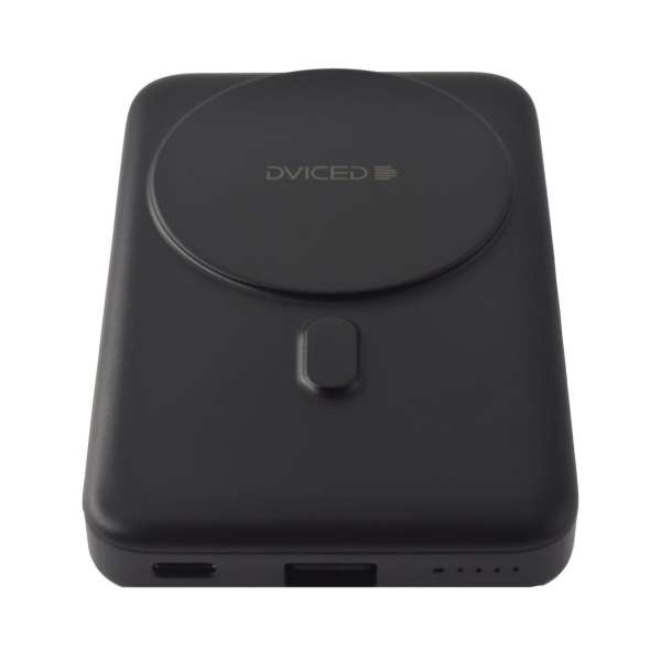 Dviced Wireless Magnetic 15W Fast Charge 10000mAh Powerbank Black