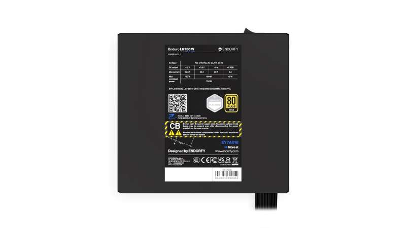 Endorfy 750W 80+ Gold L6
