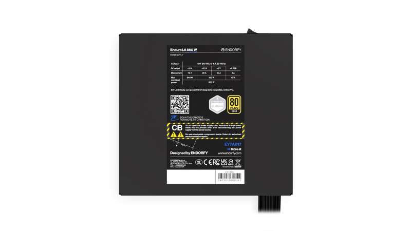 Endorfy 850W 80+ Gold L6