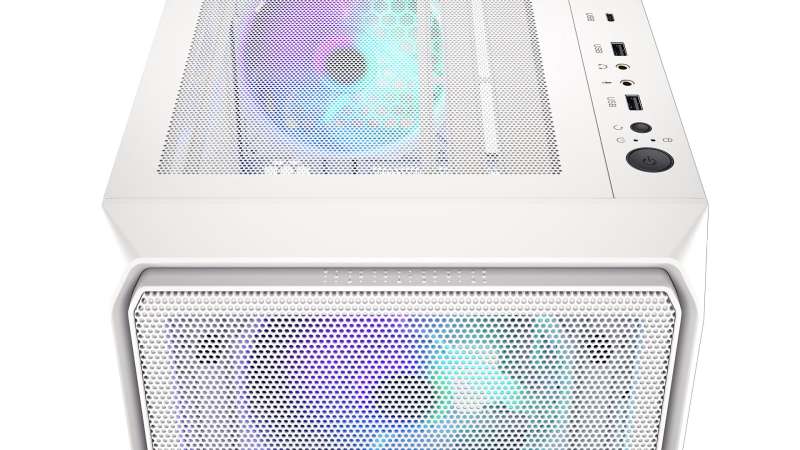 Endorfy Arx 500 ARGB Tempered Glass White