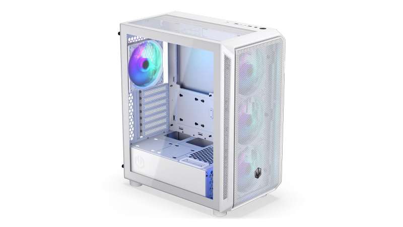 Endorfy Arx 500 ARGB Tempered Glass White