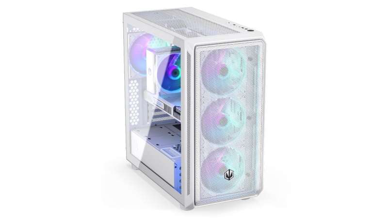Endorfy Arx 700 ARGB Tempered Glass White