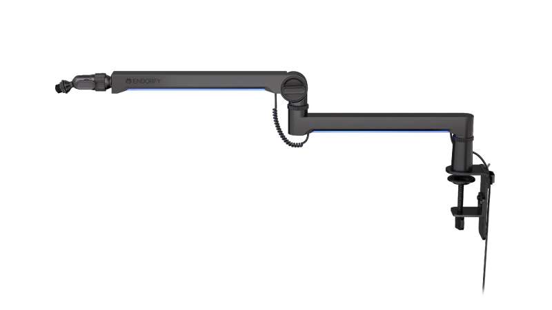 Endorfy Broadcast Low Profile RGB Boom Arm Black