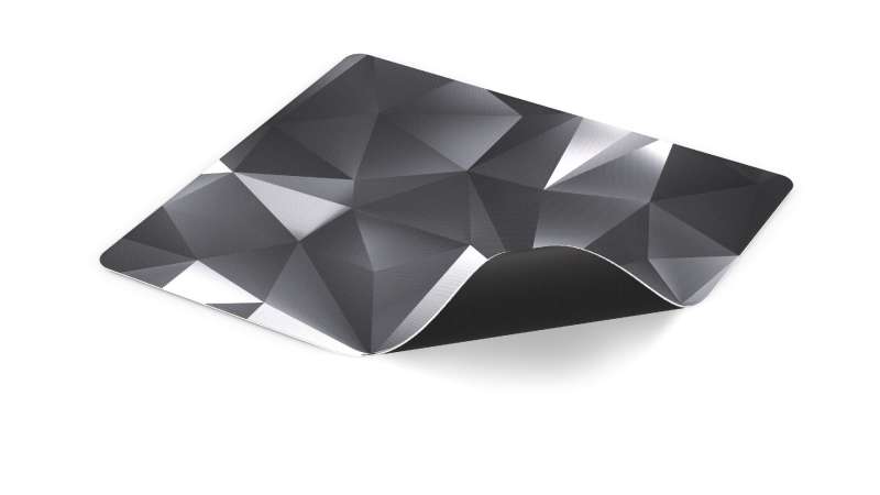 Endorfy Crystal Black L Egérpad Black/White