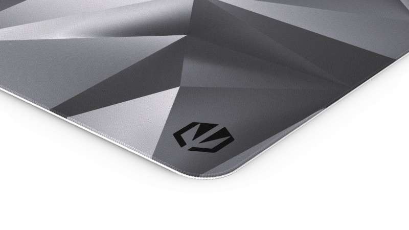Endorfy Crystal Black L Egérpad Black/White
