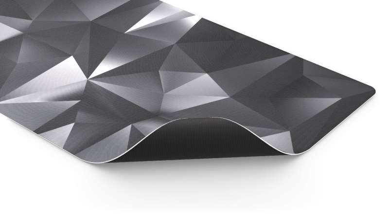Endorfy Crystal Black XL Egérpad Black/White