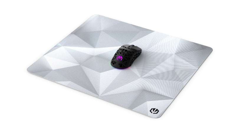 Endorfy Crystal Onyx White L Egérpad White