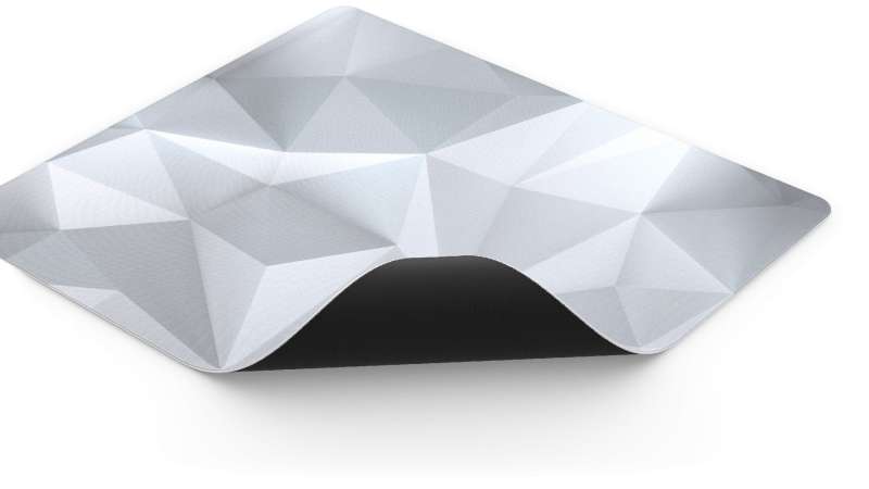 Endorfy Crystal Onyx White L Egérpad White