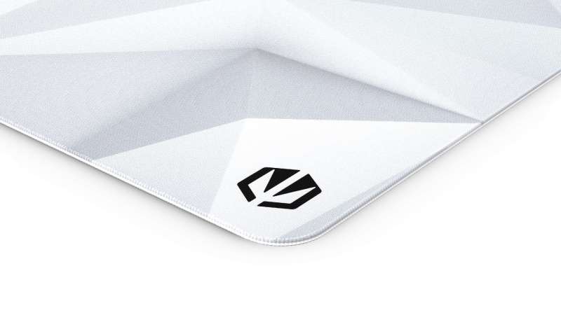 Endorfy Crystal Onyx White L Egérpad White
