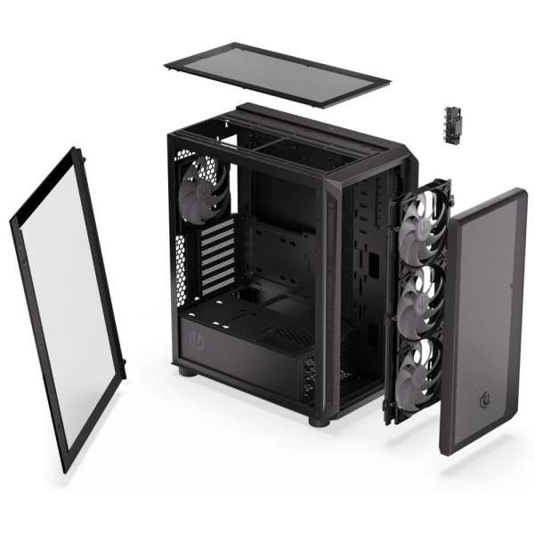 Endorfy Arx 500 ARGB Tempered Glass Black