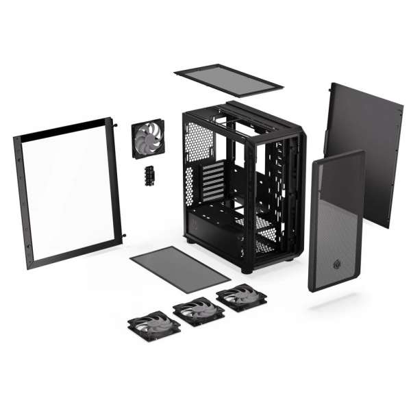 Endorfy Arx 500 ARGB Tempered Glass Black