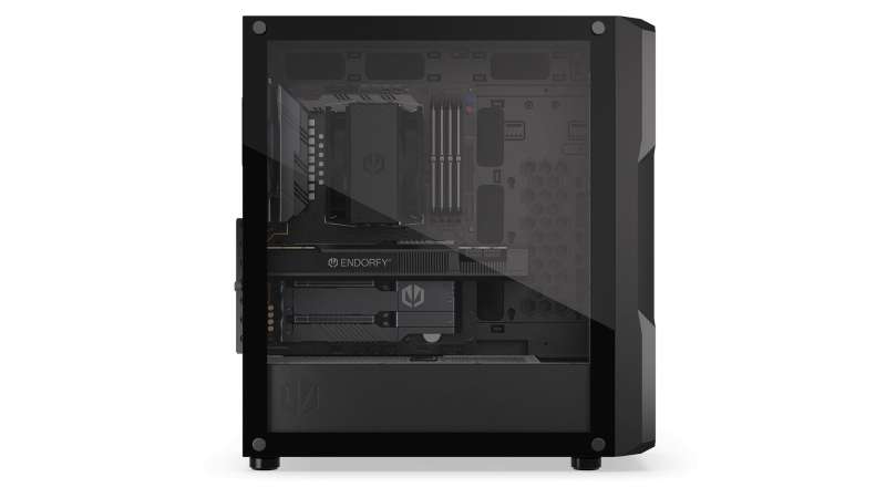 Endorfy Regnum 400 Air Tempered Glass Black