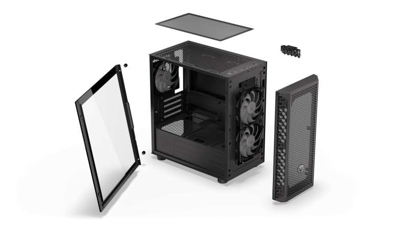 Endorfy Signum M30 ARGB Tempered Glass Black