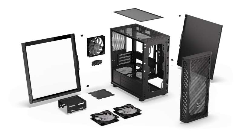 Endorfy Signum M30 ARGB Tempered Glass Black