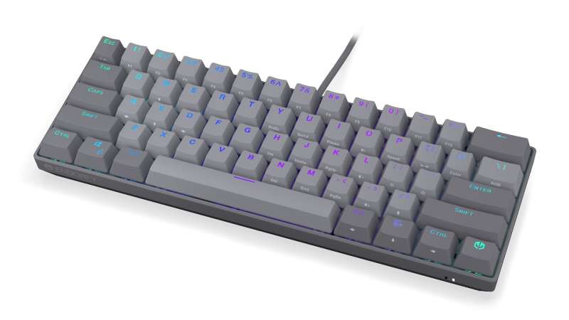 Endorfy Thock V2 Compact Red Switch Mechanical Keyboard Grey US