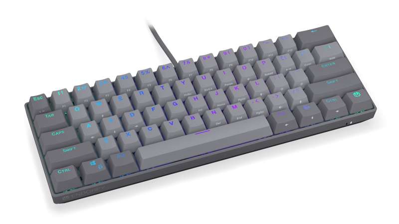 Endorfy Thock V2 Compact Red Switch Mechanical Keyboard Grey US