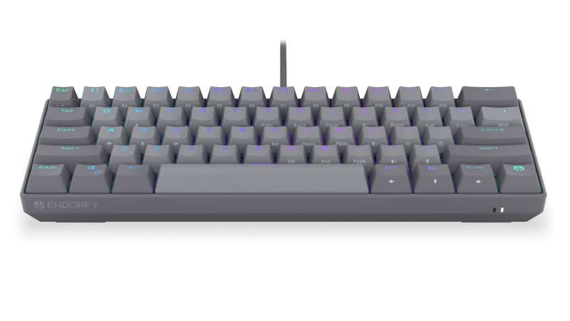 Endorfy Thock V2 Compact Red Switch Mechanical Keyboard Grey US